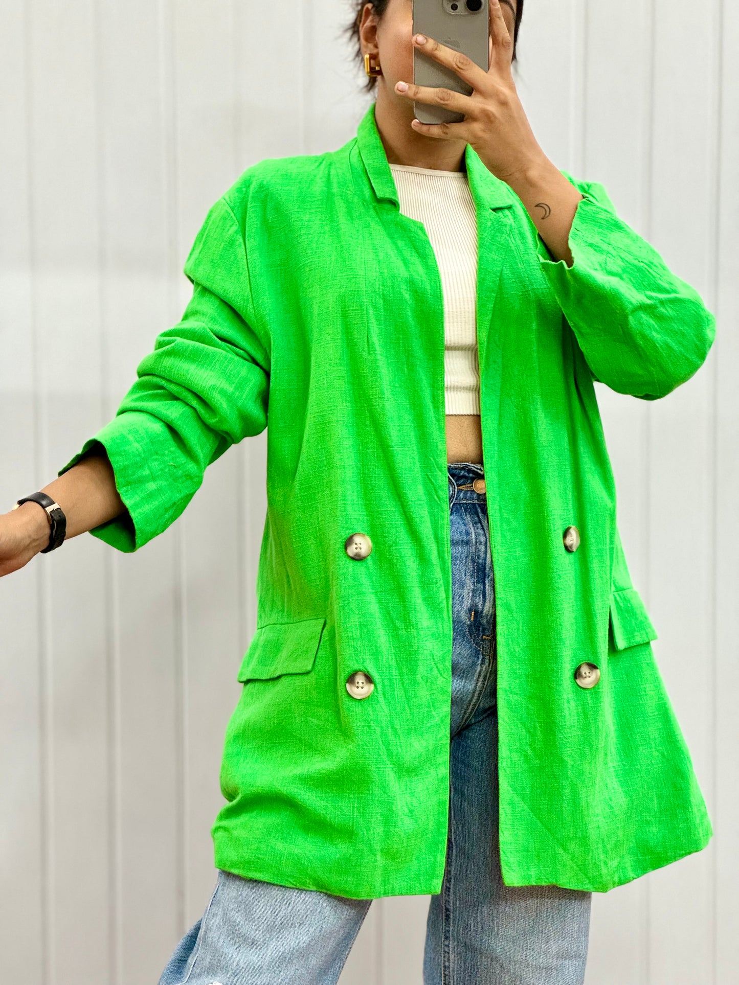J154-Green Blazer