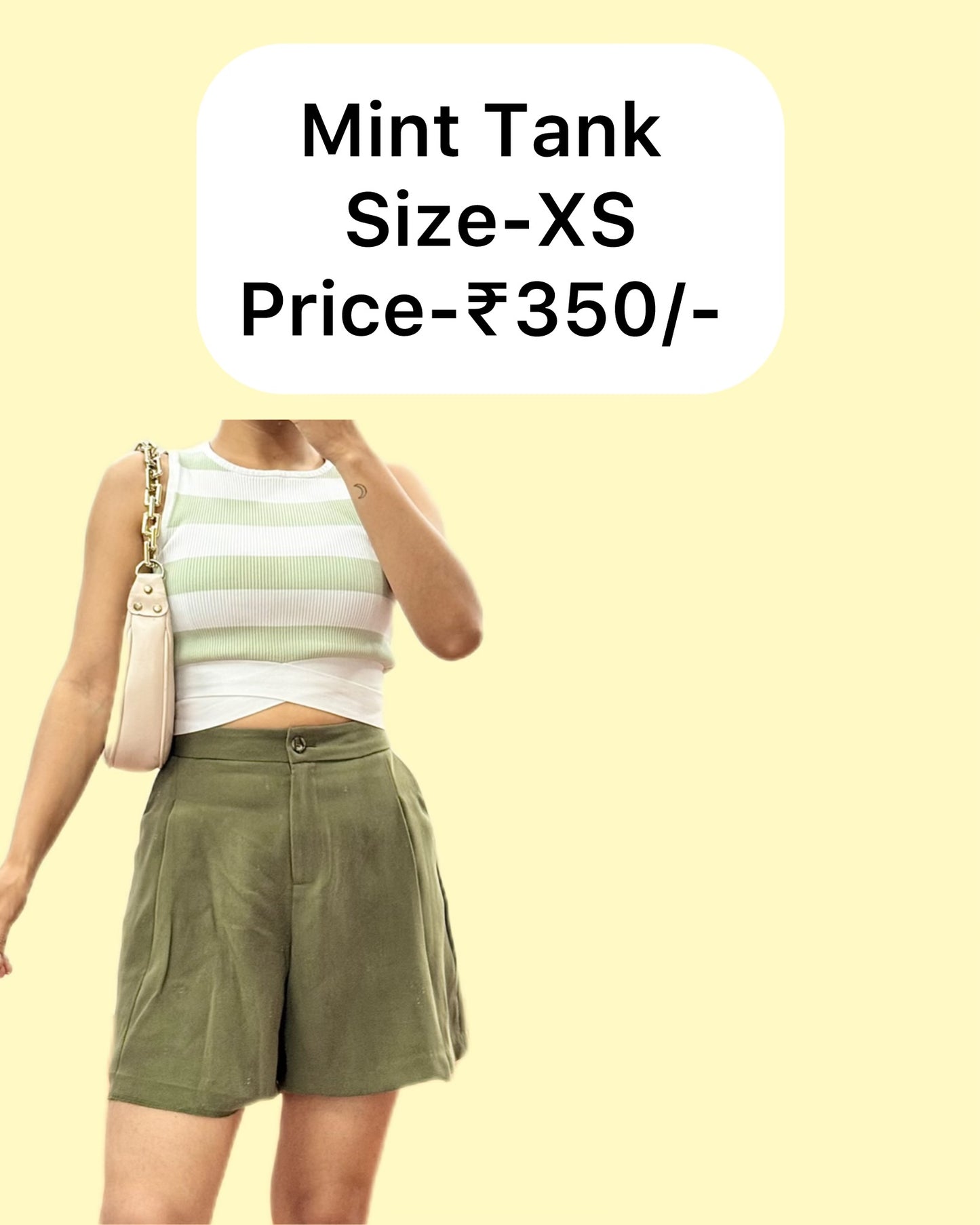 Mint tank top