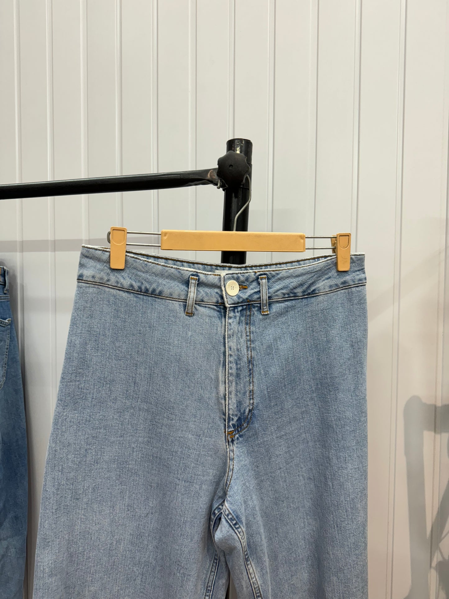 0703-34 Wideleg Jeans