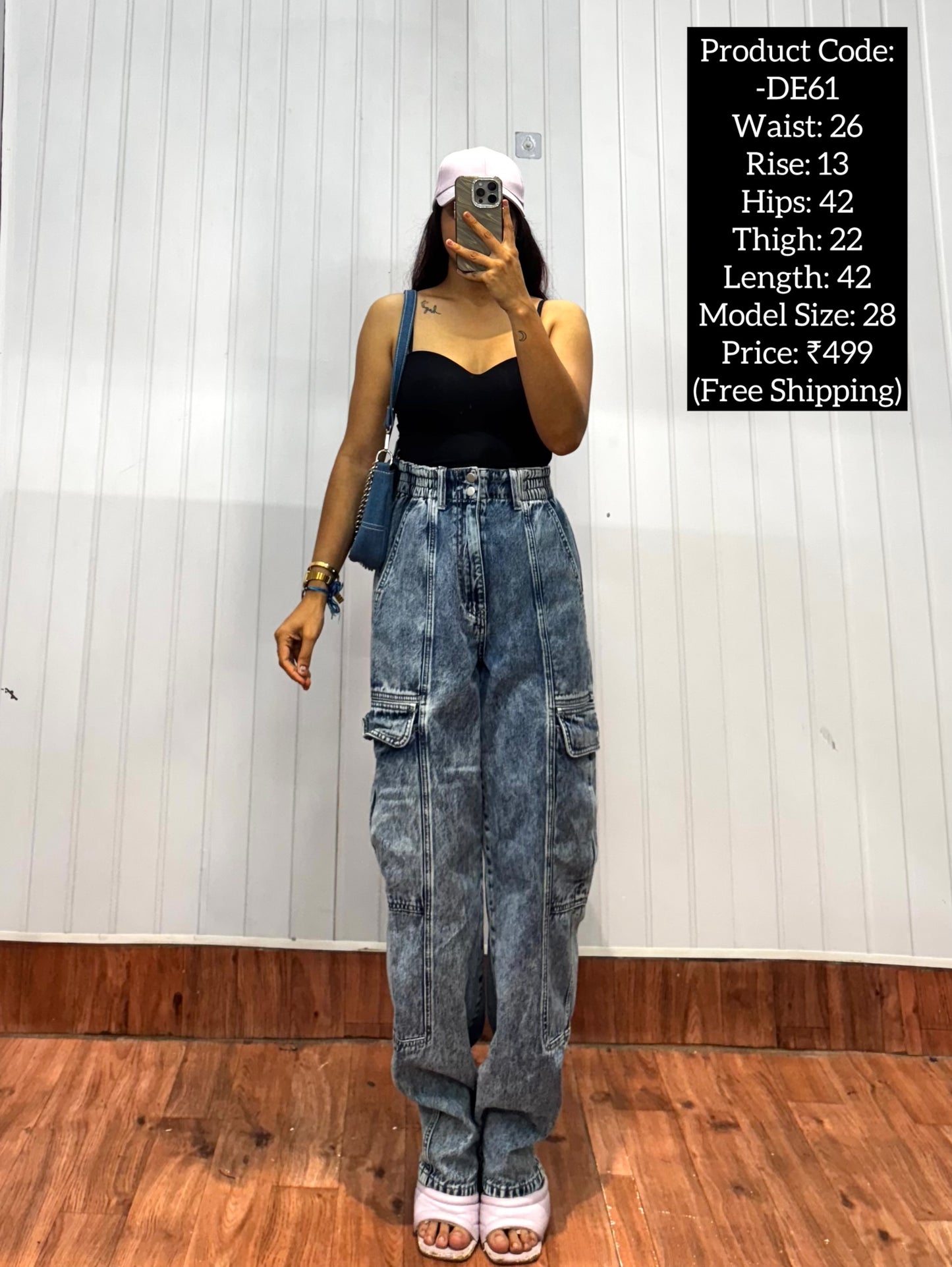 DE61-26 Cargo Jeans