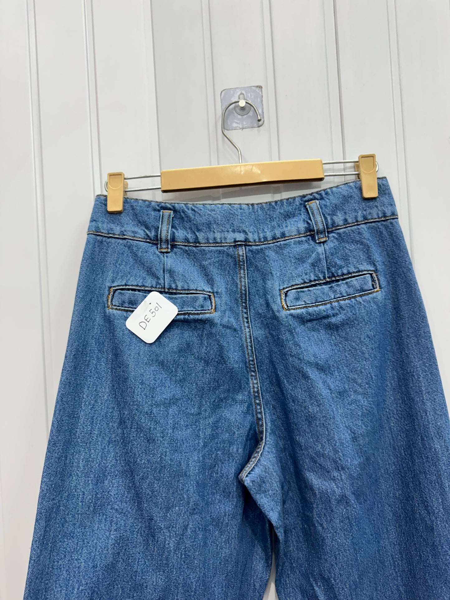 DE501-30 Wideleg Jeans