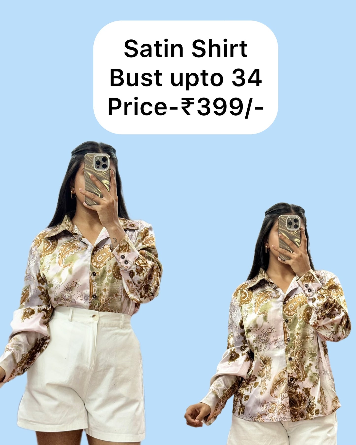 Satin shirt