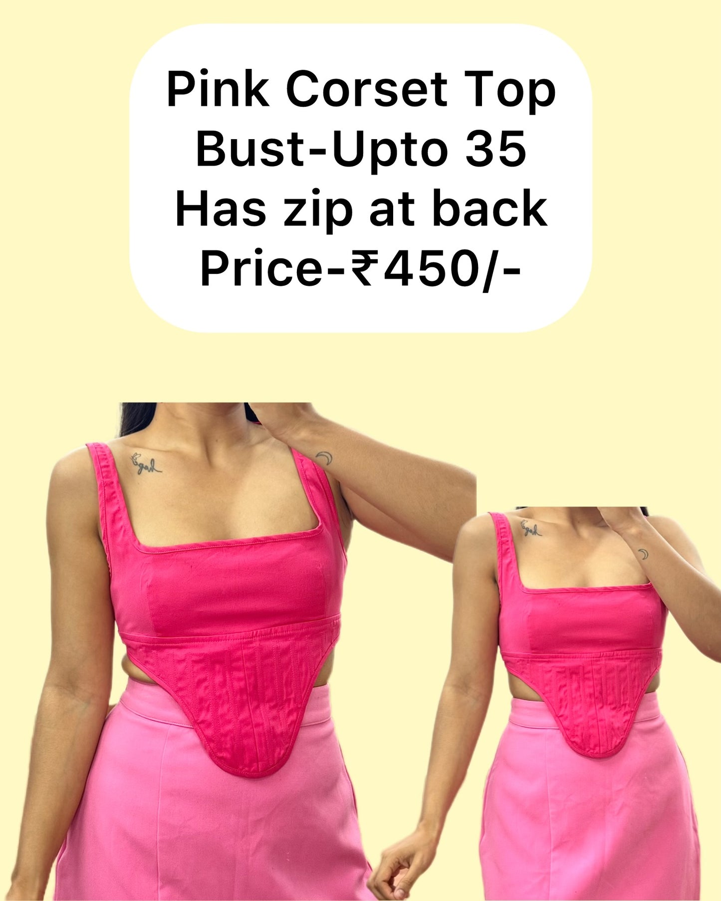 Pink Corset