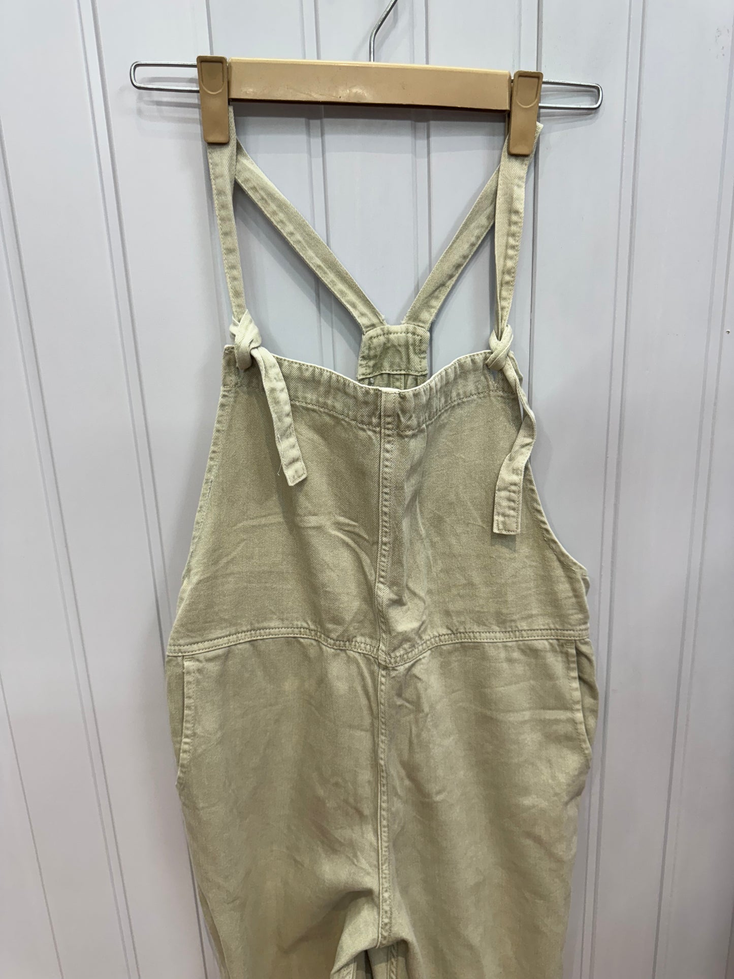 DE853-32-34 Sage Green Dungaree