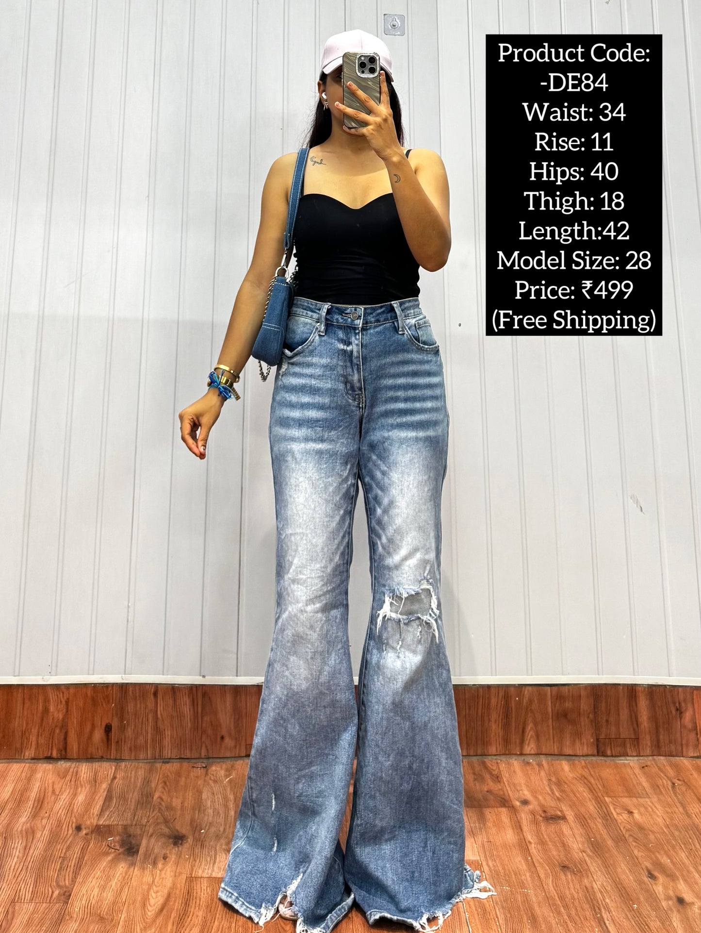 DE84-34 Bootcut Jeans