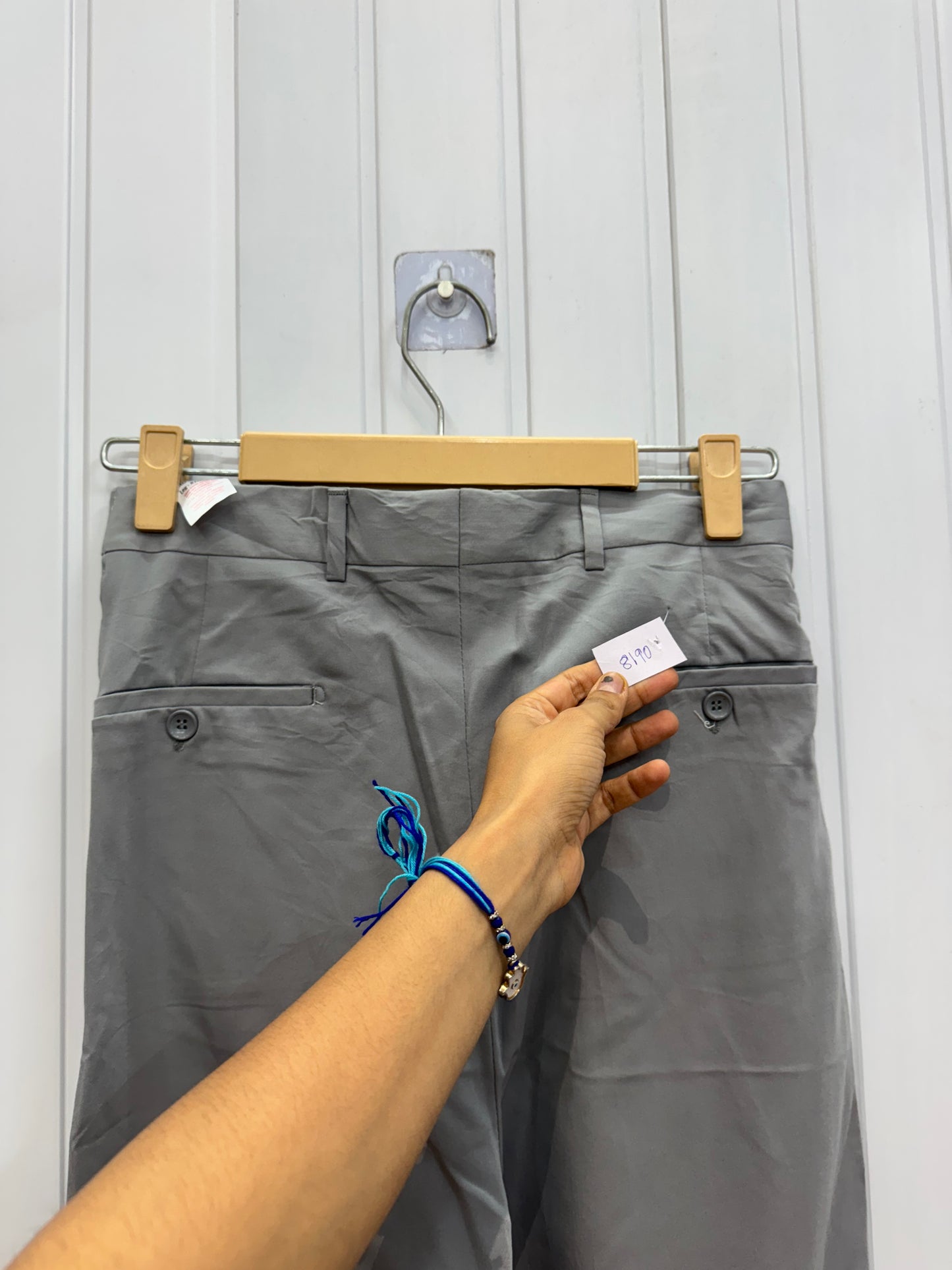 8190-28-30 Light Grey Pants