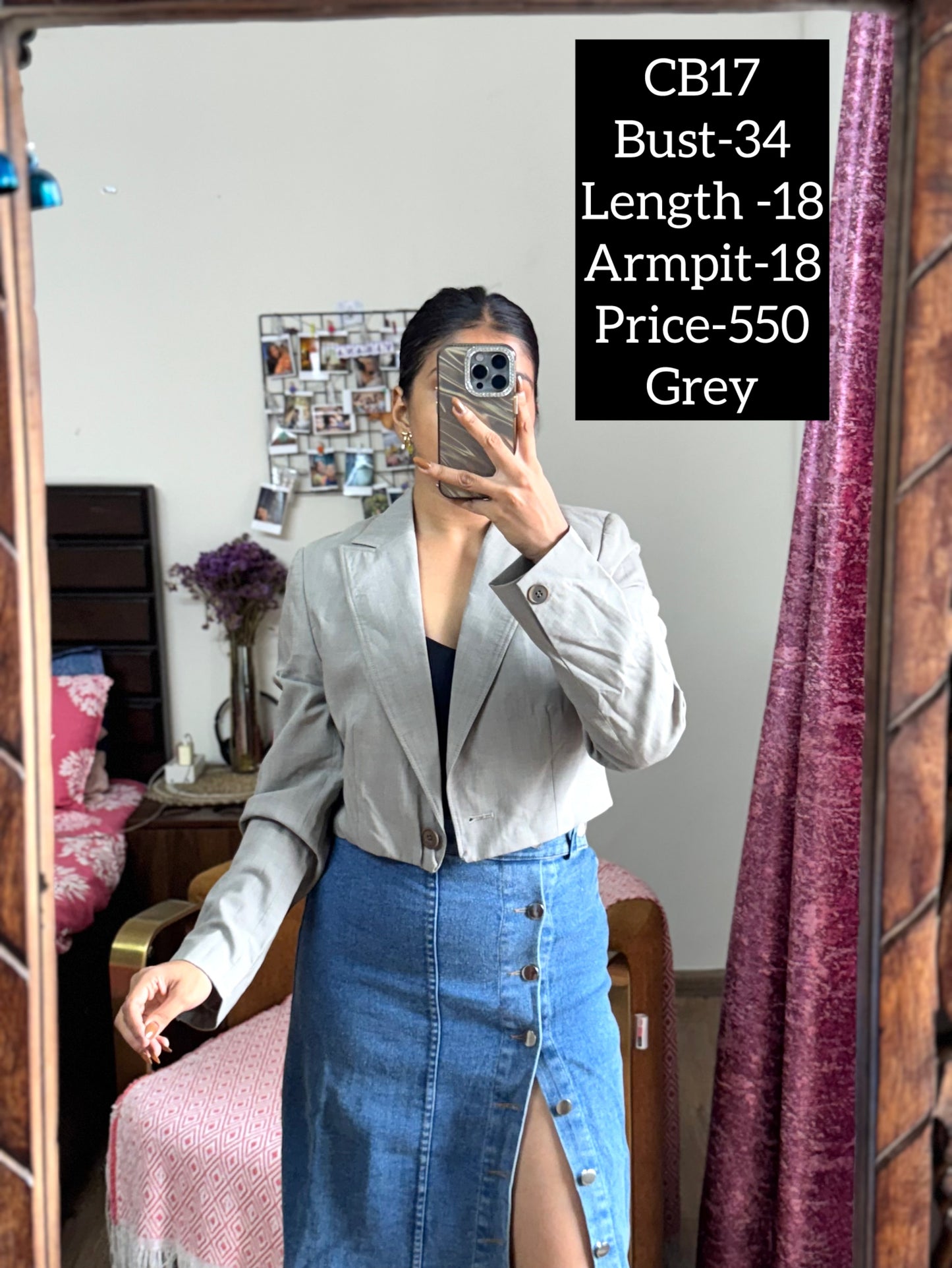 CB17 Grey Blazer