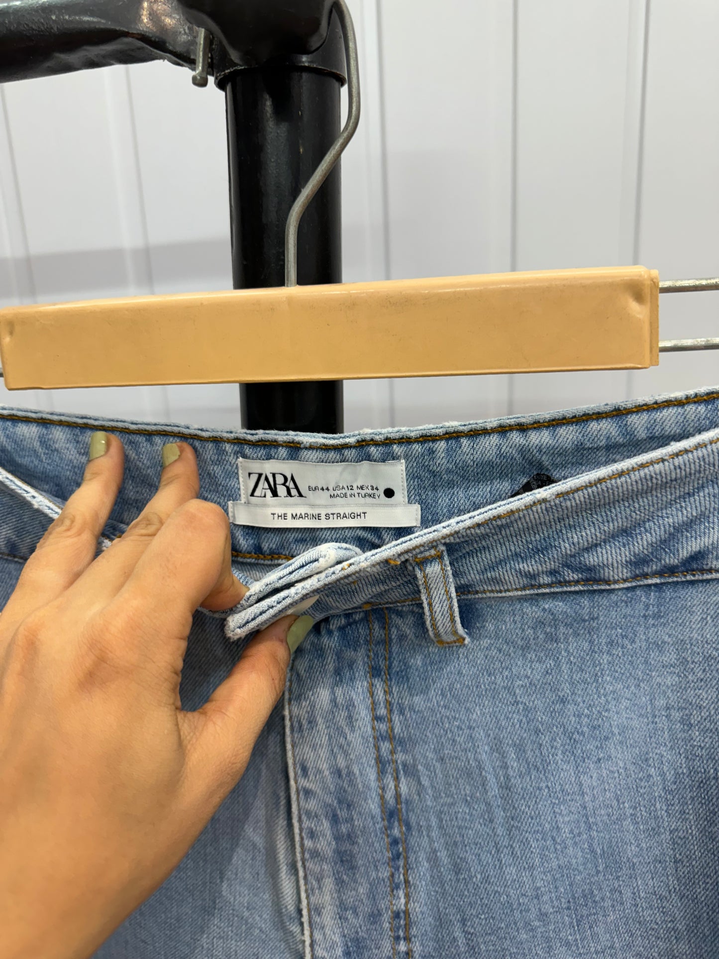 0703-34 Wideleg Jeans
