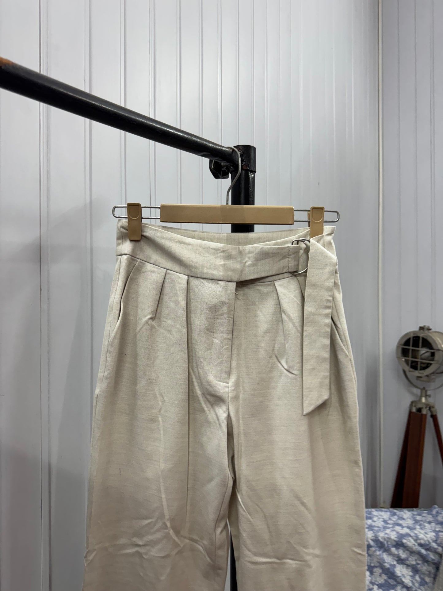 Code-108 Off White Trousers