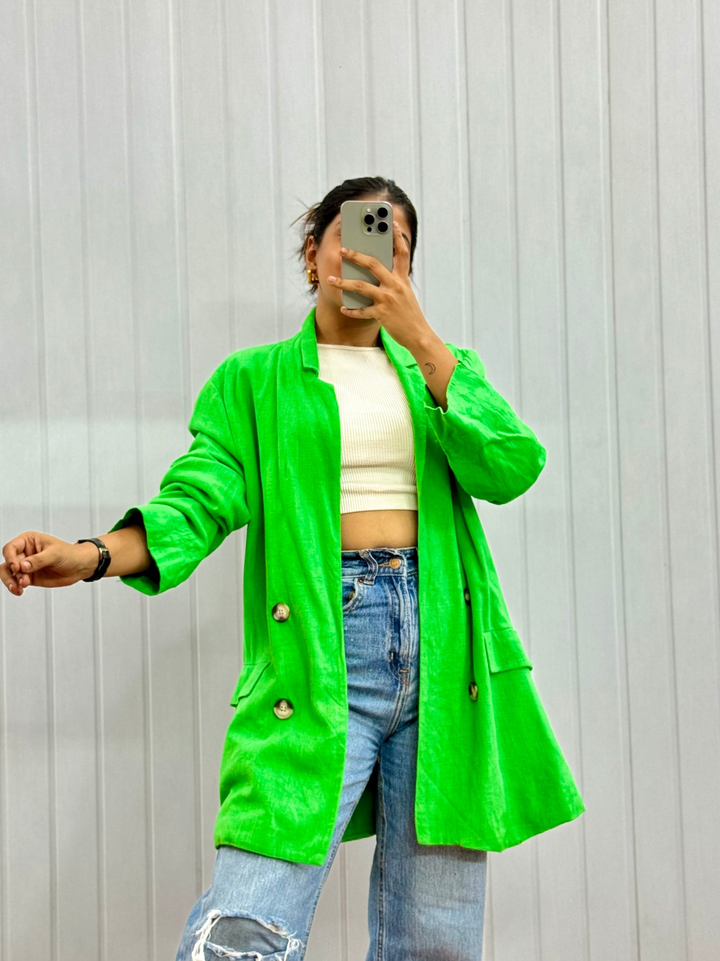 J154-Green Blazer