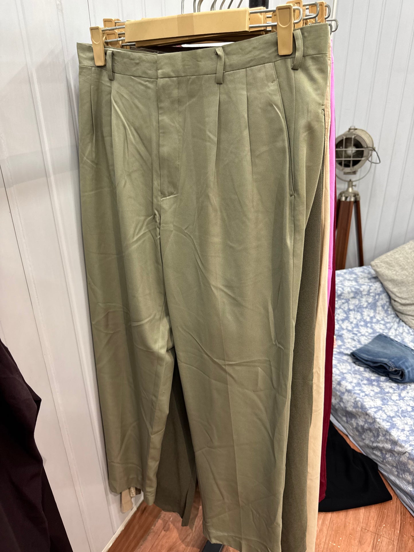 Code-82 Sage Green Trousers