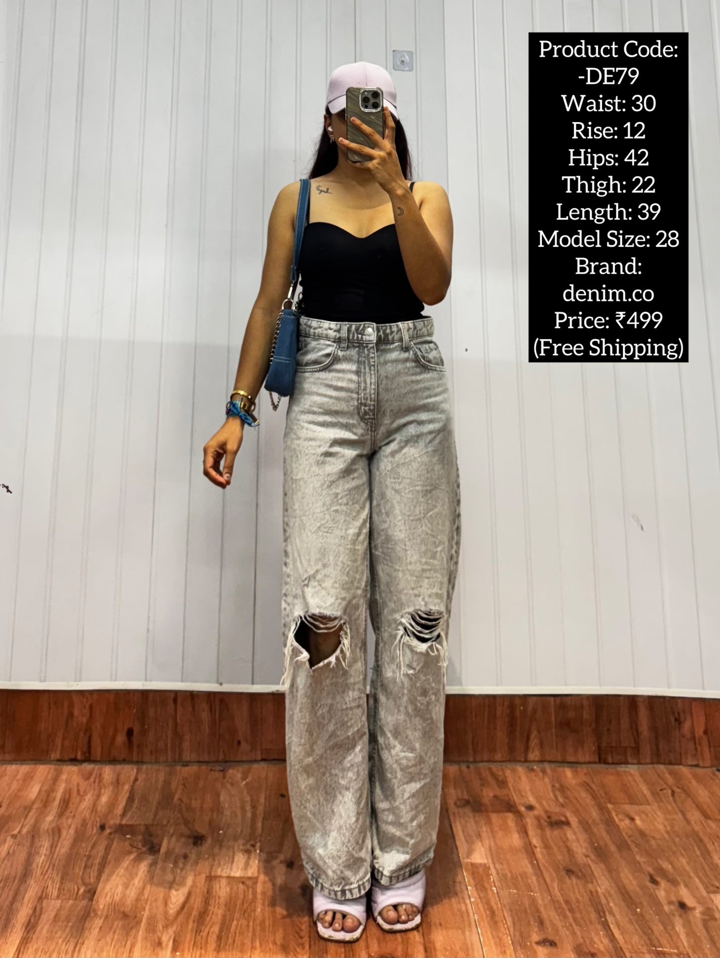 DE79-30 Grey Jeans