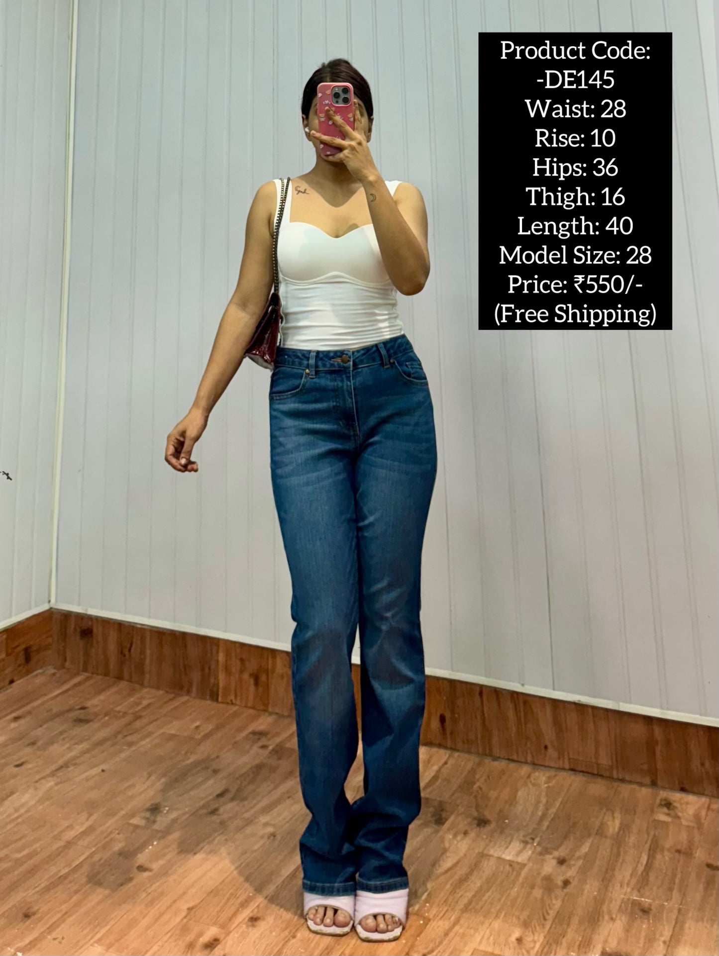 DE145-28 Bootcut Jeans