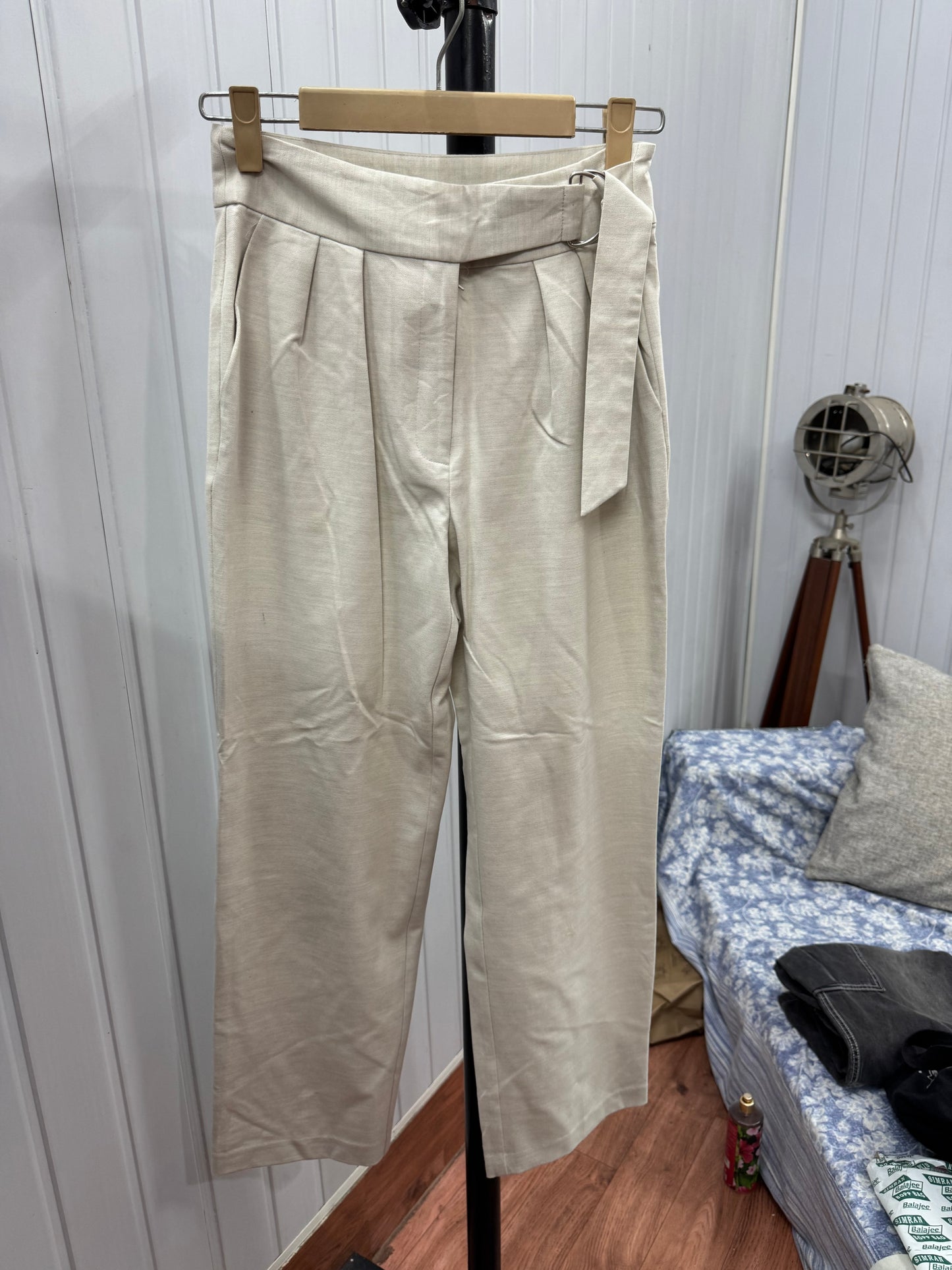 Code-108 Off White Trousers