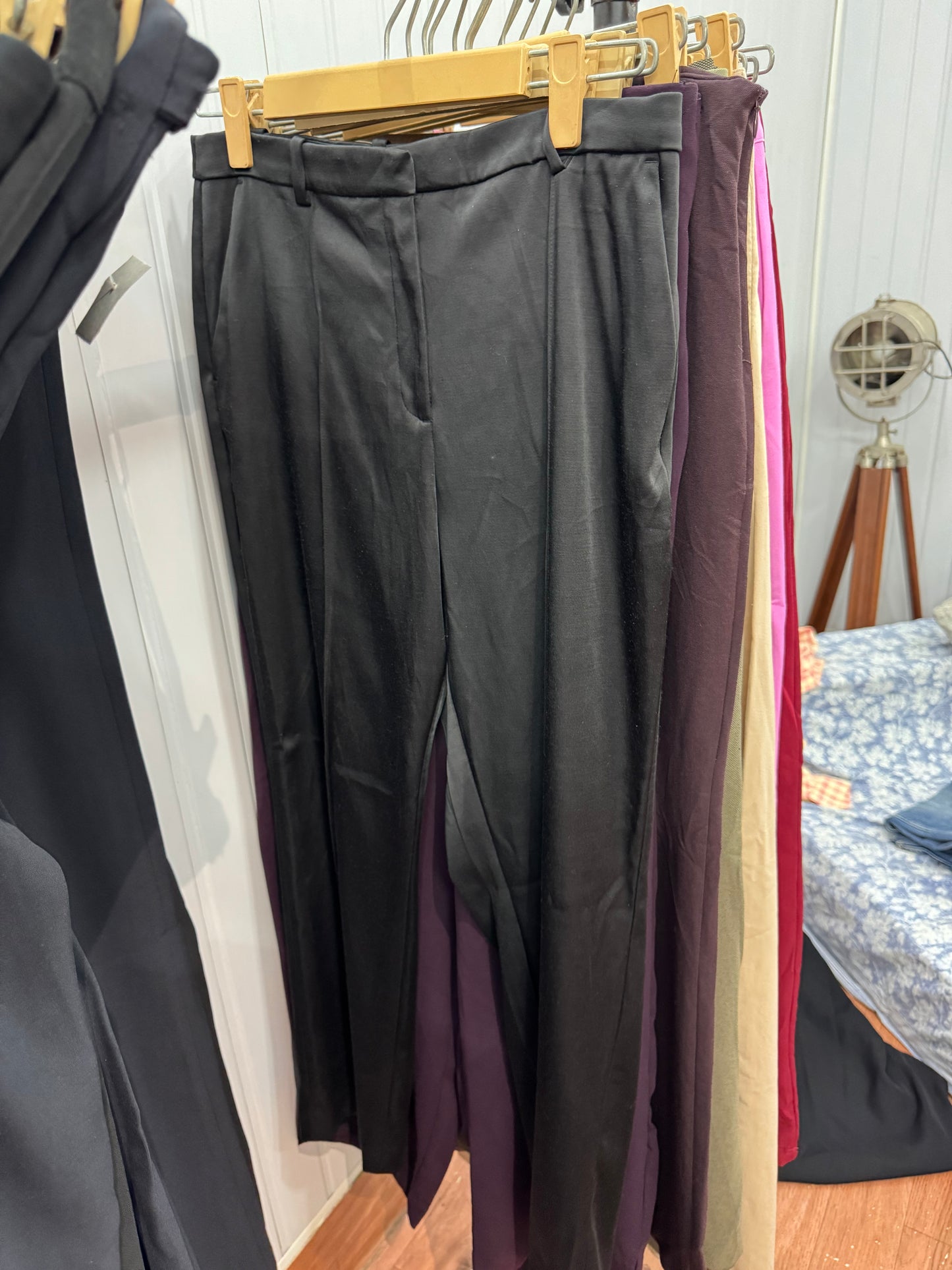 Code- 79 Black Satin Trousers