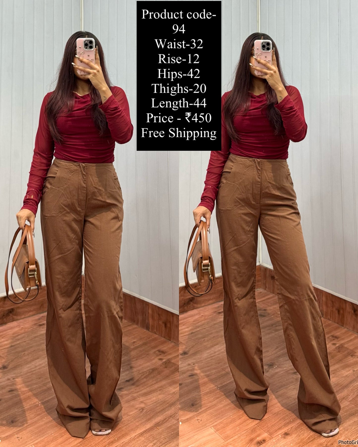 Code-32 Brown Pants