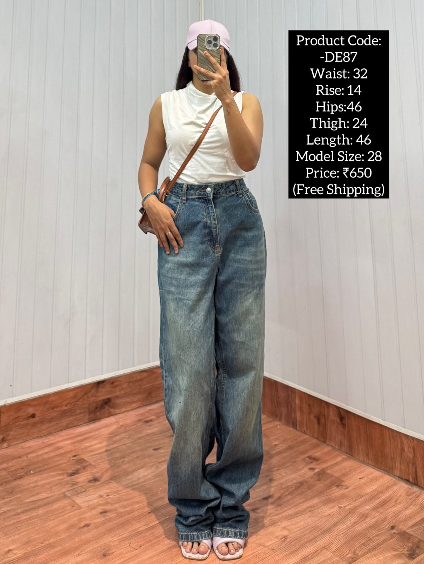 DE87-32 Straight Jeans
