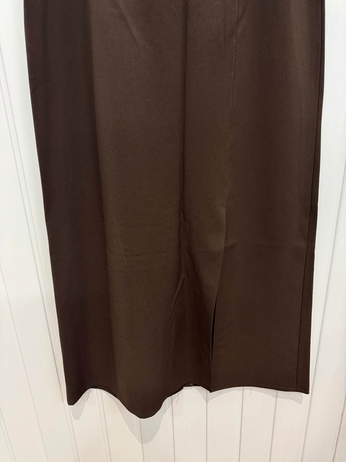6095-30 Poly Brown Skirt