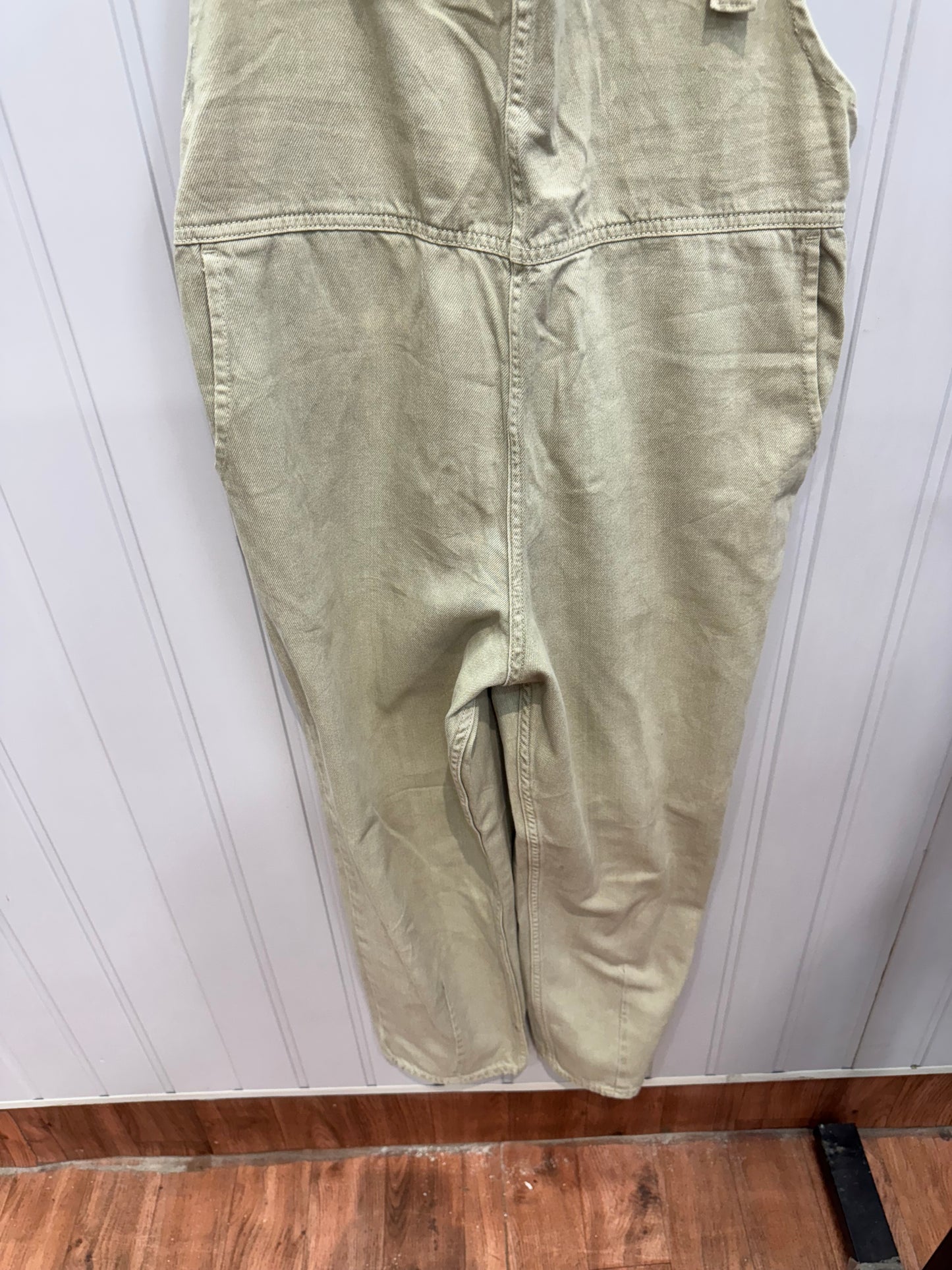 DE853-32-34 Sage Green Dungaree
