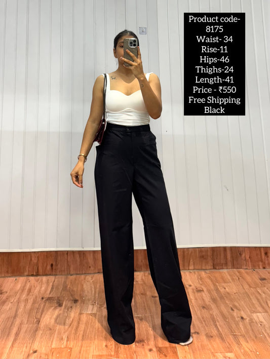8175-34 Black Trousers