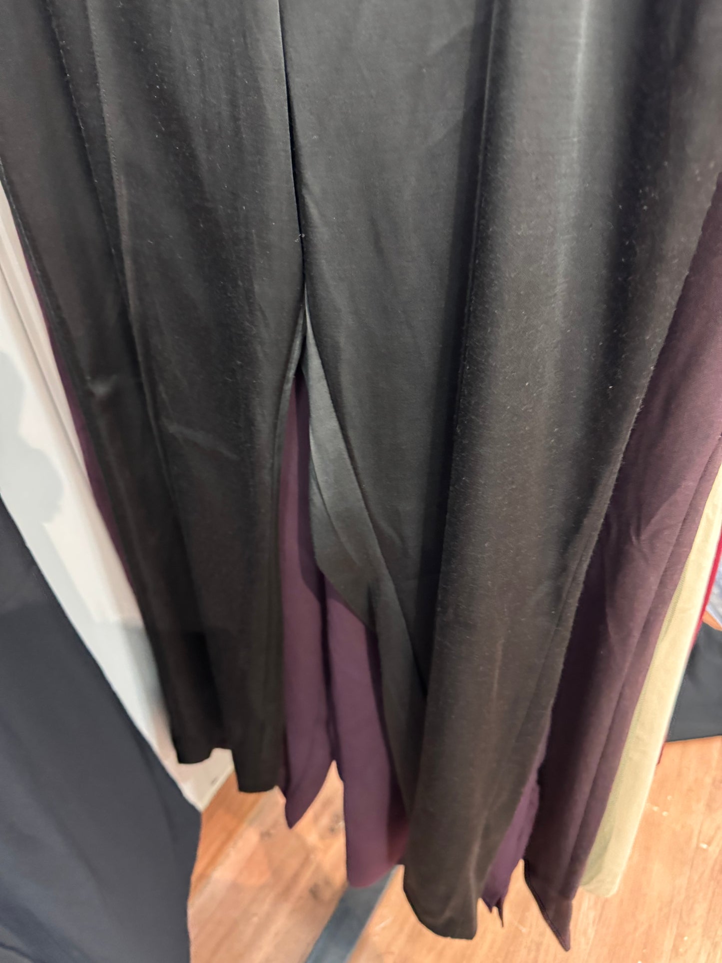 Code- 79 Black Satin Trousers