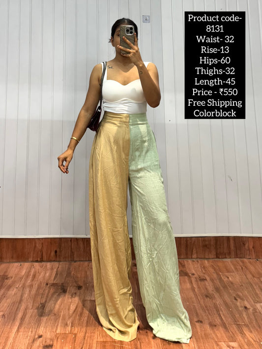 8131-32 Colorblock Trousers