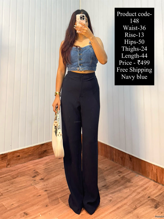 148 Navy Blue Pants-36