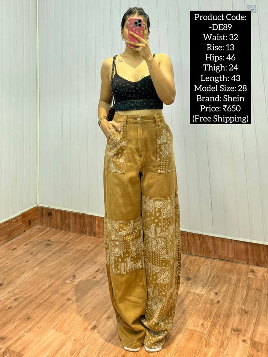DE89-32 Graphic Denim