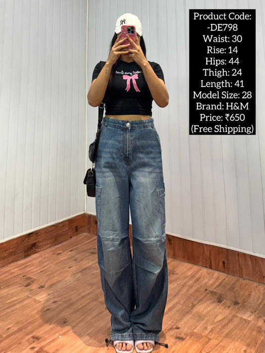 DE798-30 Cargo Jeans