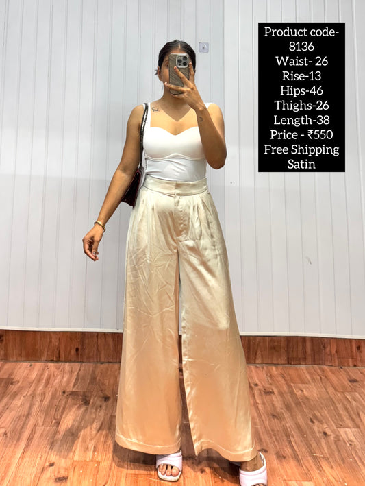 8136-26 Satin Pants
