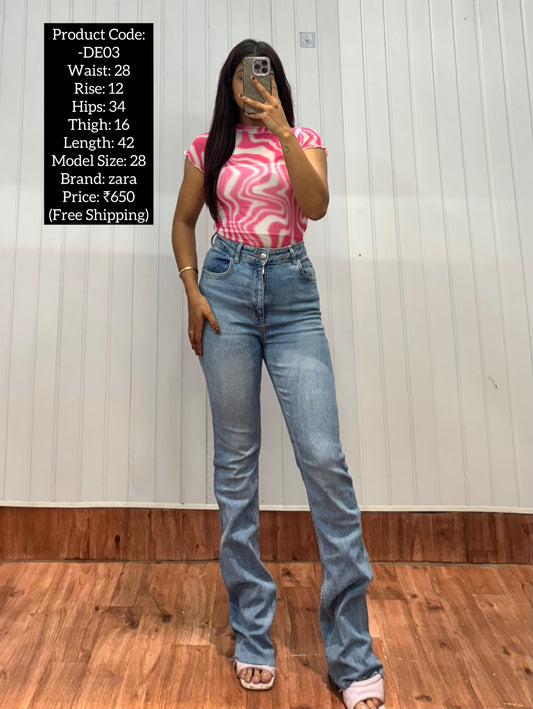 DE03-28 Bootcut Jeans