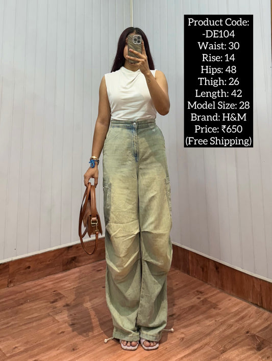 DE104-30 Cargo Jeans
