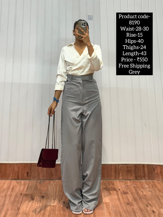 8190-28-30 Light Grey Pants