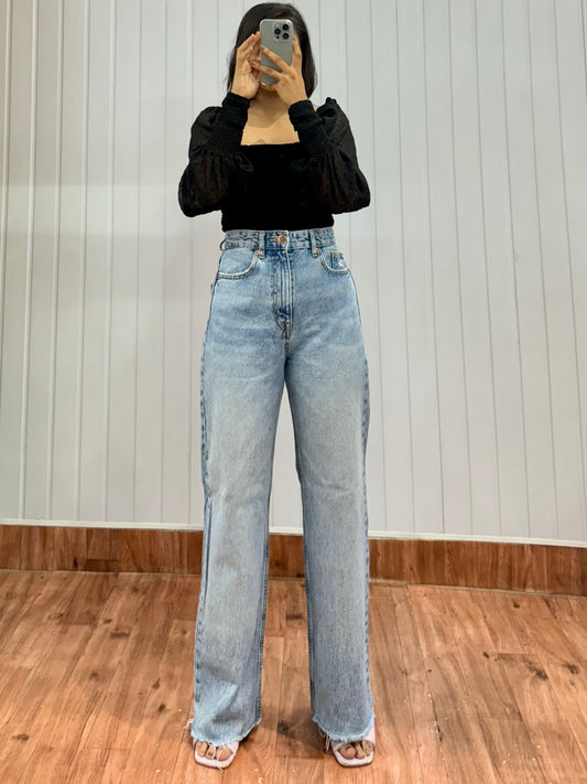 0712-30 Wideleg Jeans